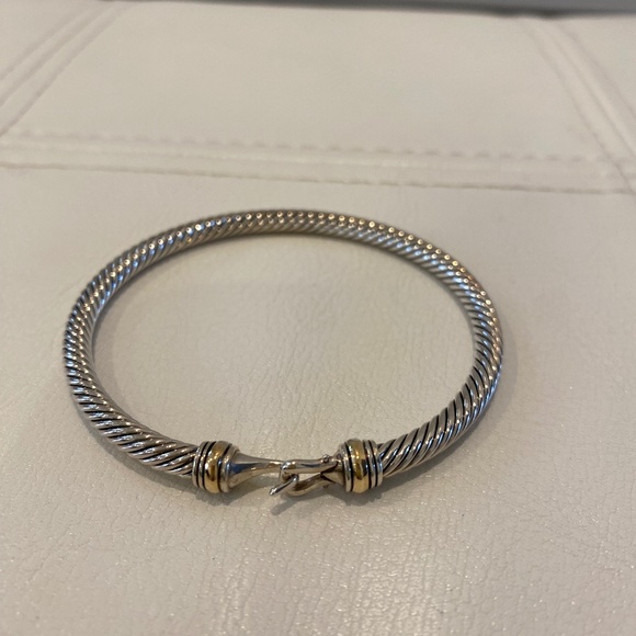 David Yurman Buckle Bracelet - 4MM - Size M - Picture 1 of 8